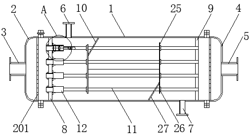 捷邦发明专利：一种基于导流板和防涡旋装置一体化的冷凝器
