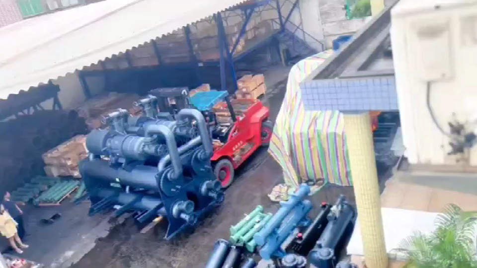 3000KW冷水机组换热器